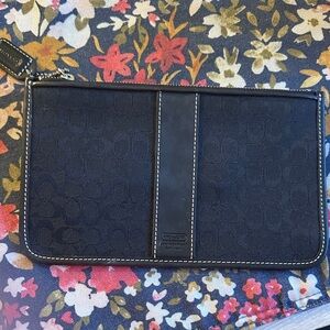 Coach Black pouch